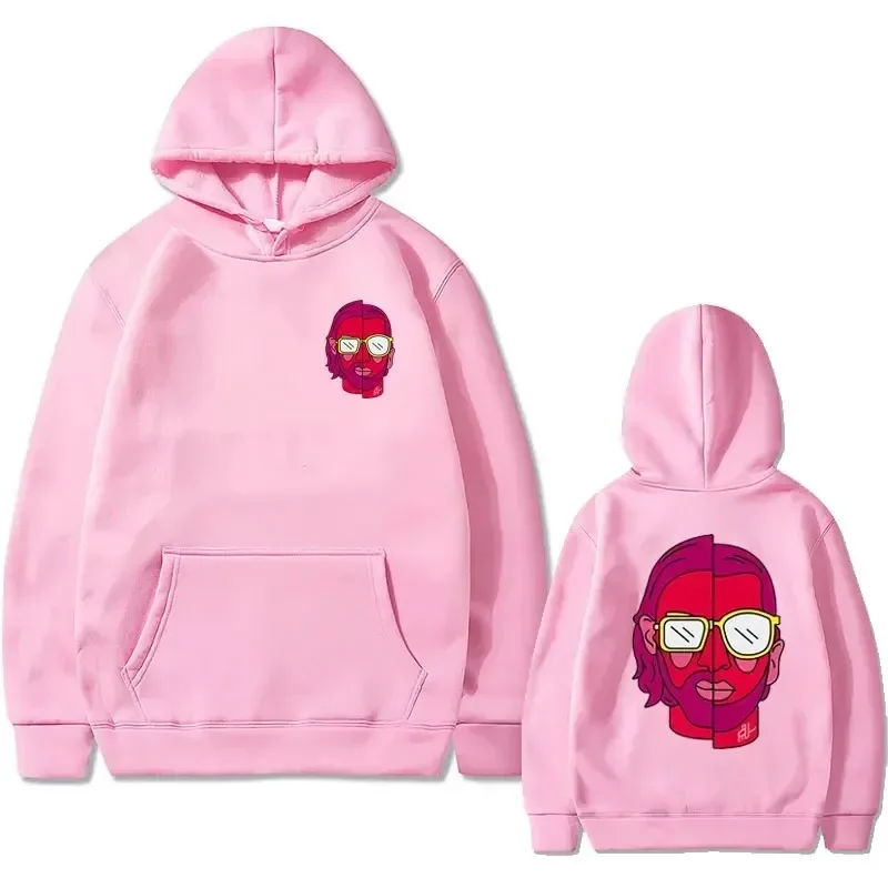 Le Monde Chico Double Sided Graphic Print Hoodie Album PNL French Rap Hip Hop Hoodies Clothes Men Women Fashion Brand Streetwear 5