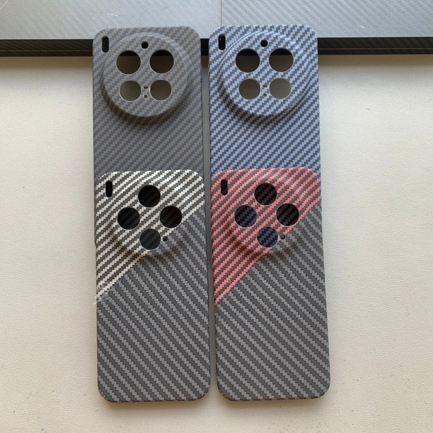 Carbon Fibre Slim Protective Back Cover Case