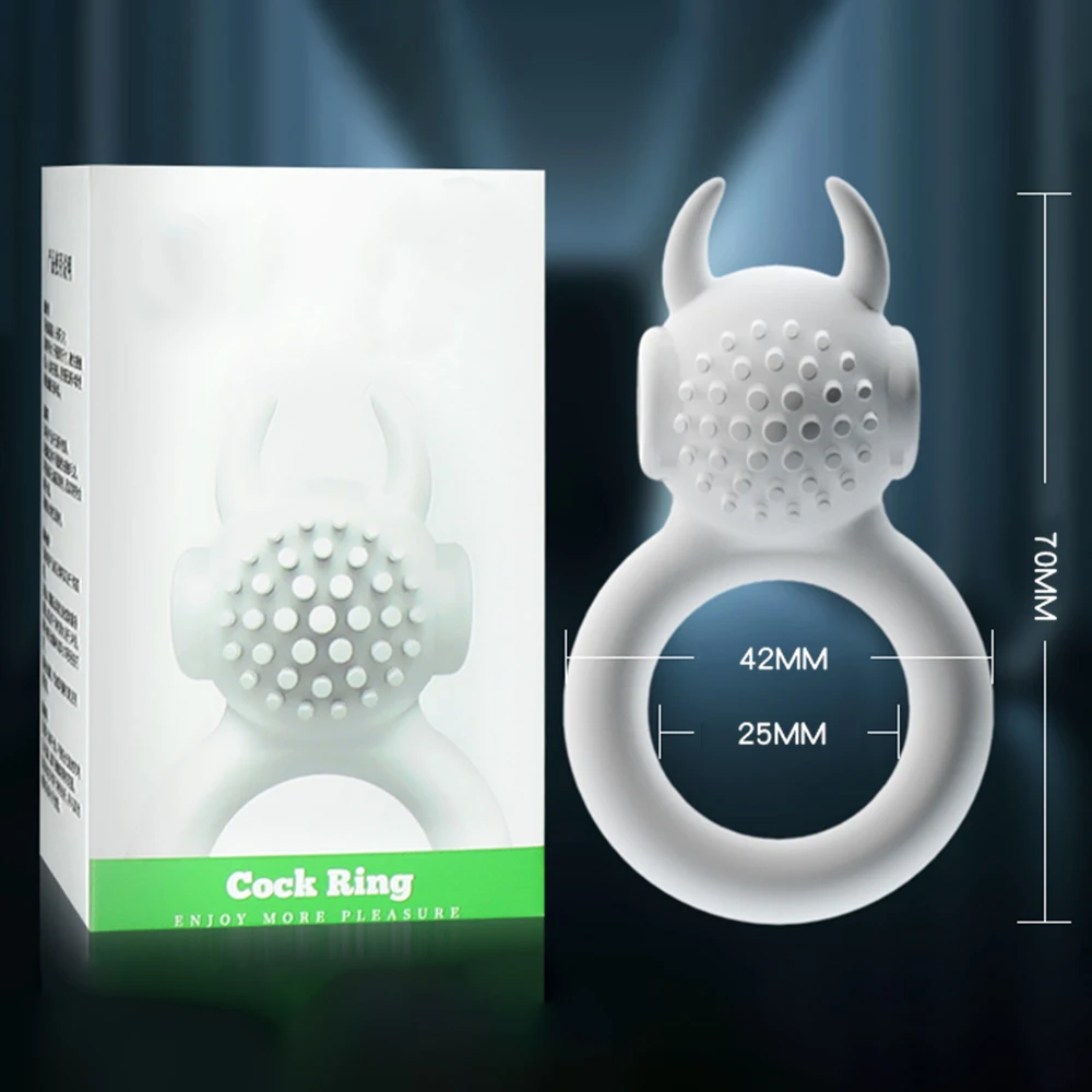 Wireless Remote Control Penis Ring For Men With Delay Function_voghion.com