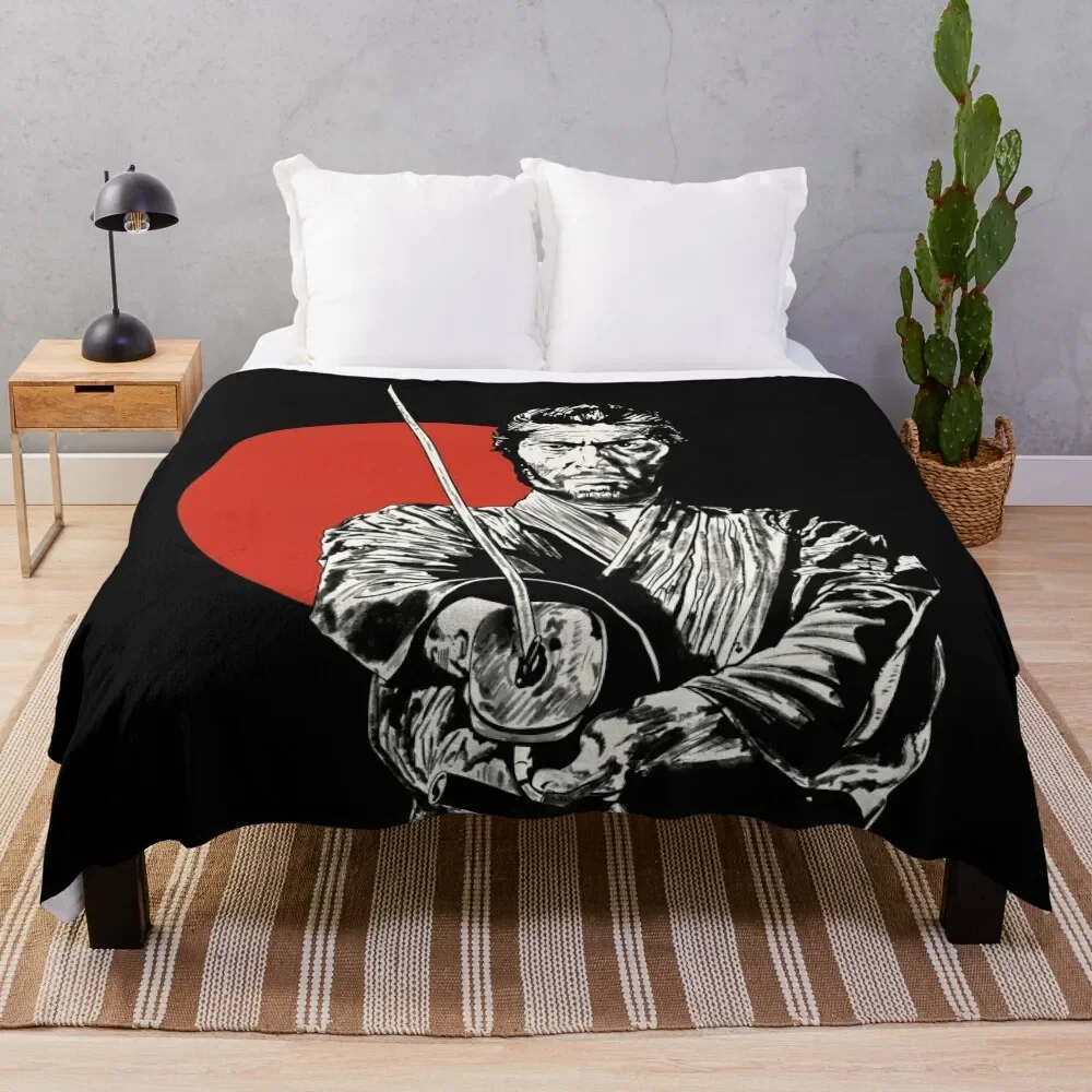 

Samurai Throw Blanket Extra Large Throw Plaid on the sofa Blankets For Bed Sofa Blankets