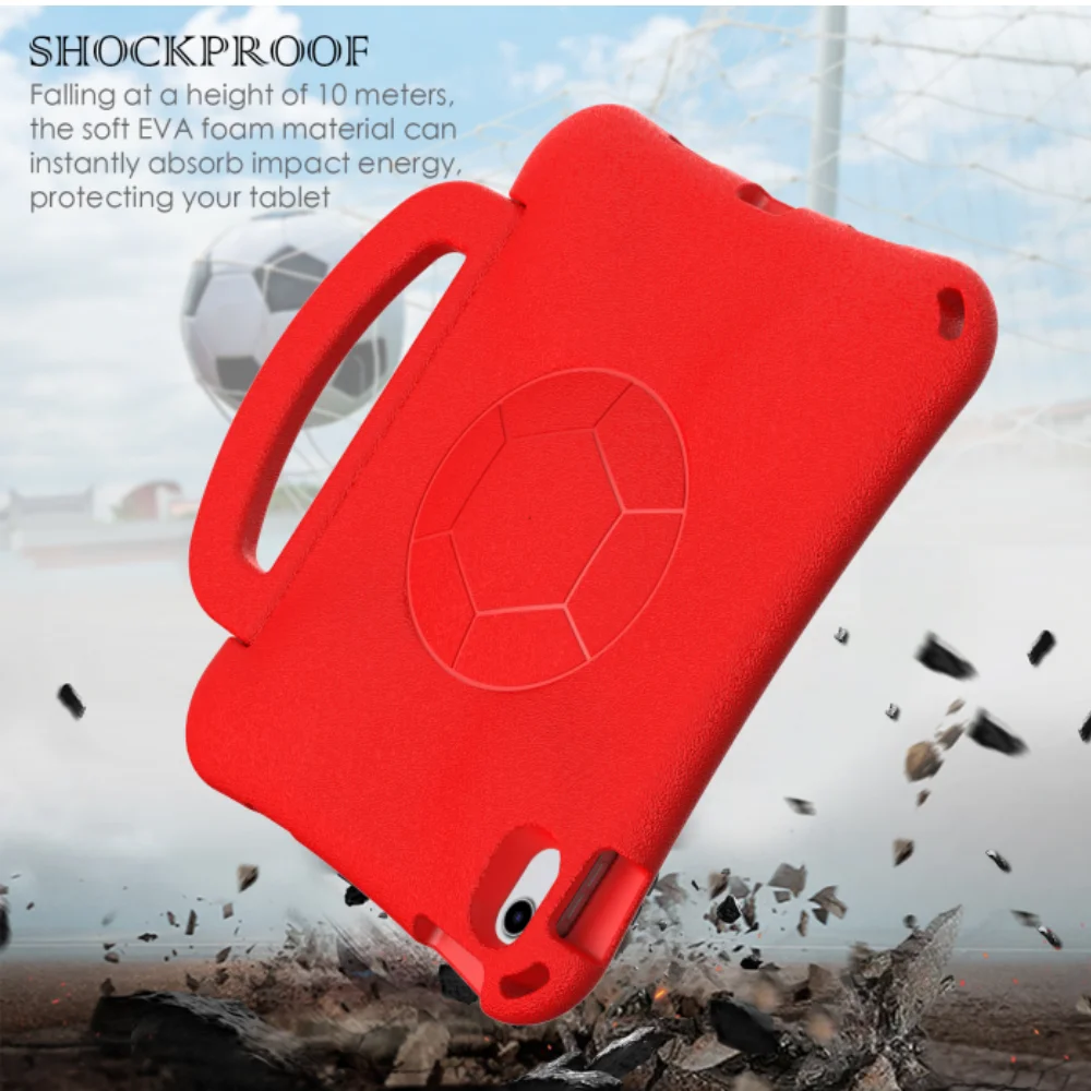 Children's Shockproof EVA Foam iPad Cover with Shoulder Strap