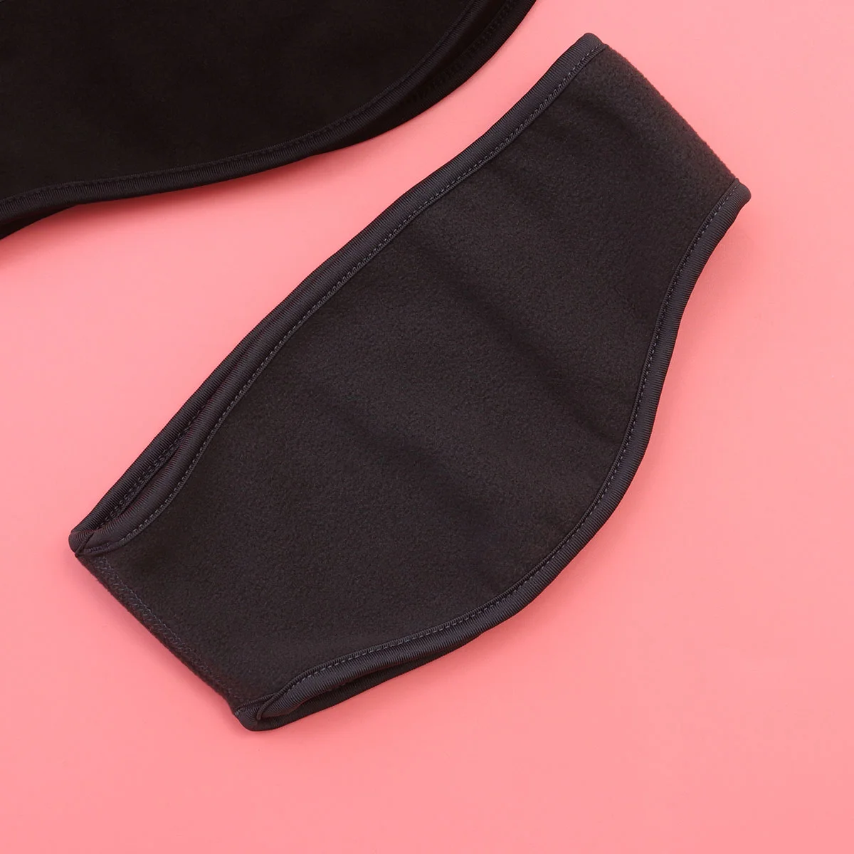 

2 Pcs Bandana Headband Warm Sports Ear Warmer Windproof Fleece Stretchy Headbands for Outdoor Yoga Lovers