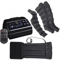 Appareil de pressothérapie à compression d'air pour les pieds, bottes de récupération musculaire des jambes, machine de drainage lymphatique, physiothérapie relaxante, 8 chambres 2
