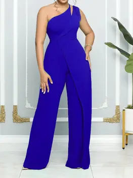 بذلة أنيقة بدون أكمام بكتف واحد للنساء 4