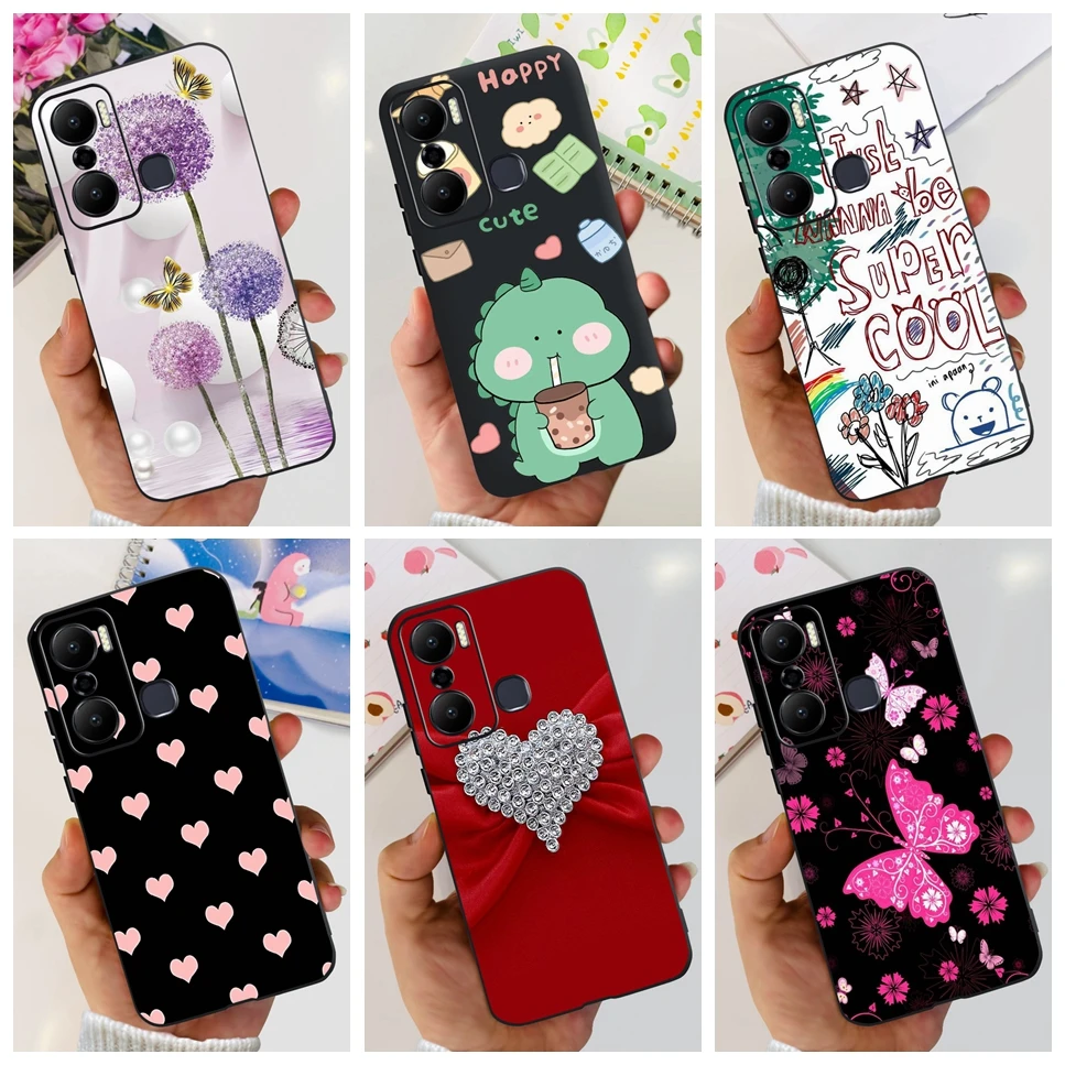 Cute Astronaut Clear TPU Silicone Bumper Phone Case Cover