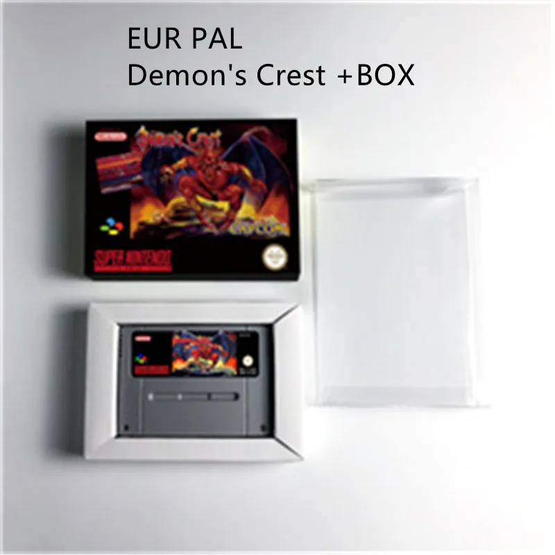 Demon's Crest RPG Action Game for SNES 16 BitRetro Cart Children