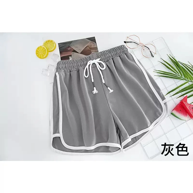 Pantaloncini sportivi estivi tre quarti aderenti a vita alta - immagine 2