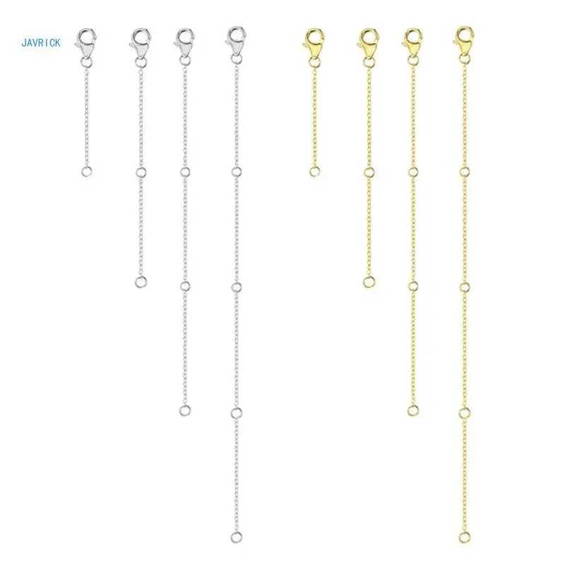 

Practical Jewelry Adjuster Assorted Lengths Tail Extender Chains Jewelry Supply