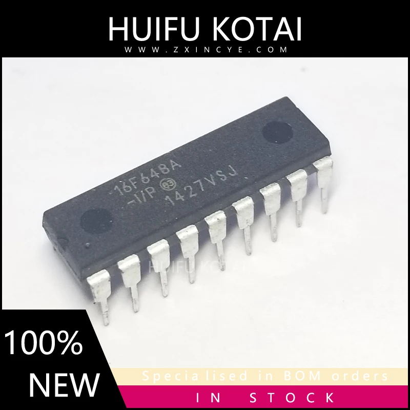 

1PCS PIC16F648A-IP 16F648A-IP DIP-18 New Spot Inventory