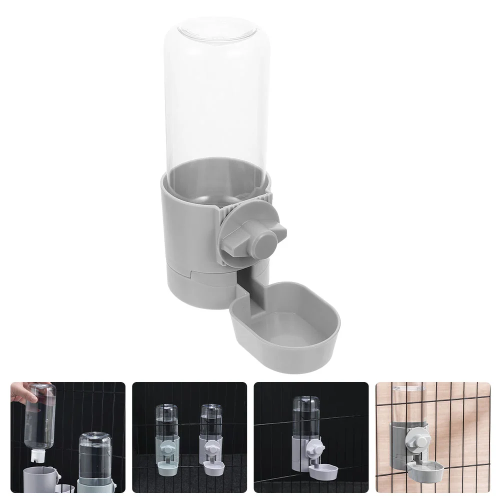 Pet Hanging Waterer Dog Cage Water Dispenser Automatic Cat Waterer Pet