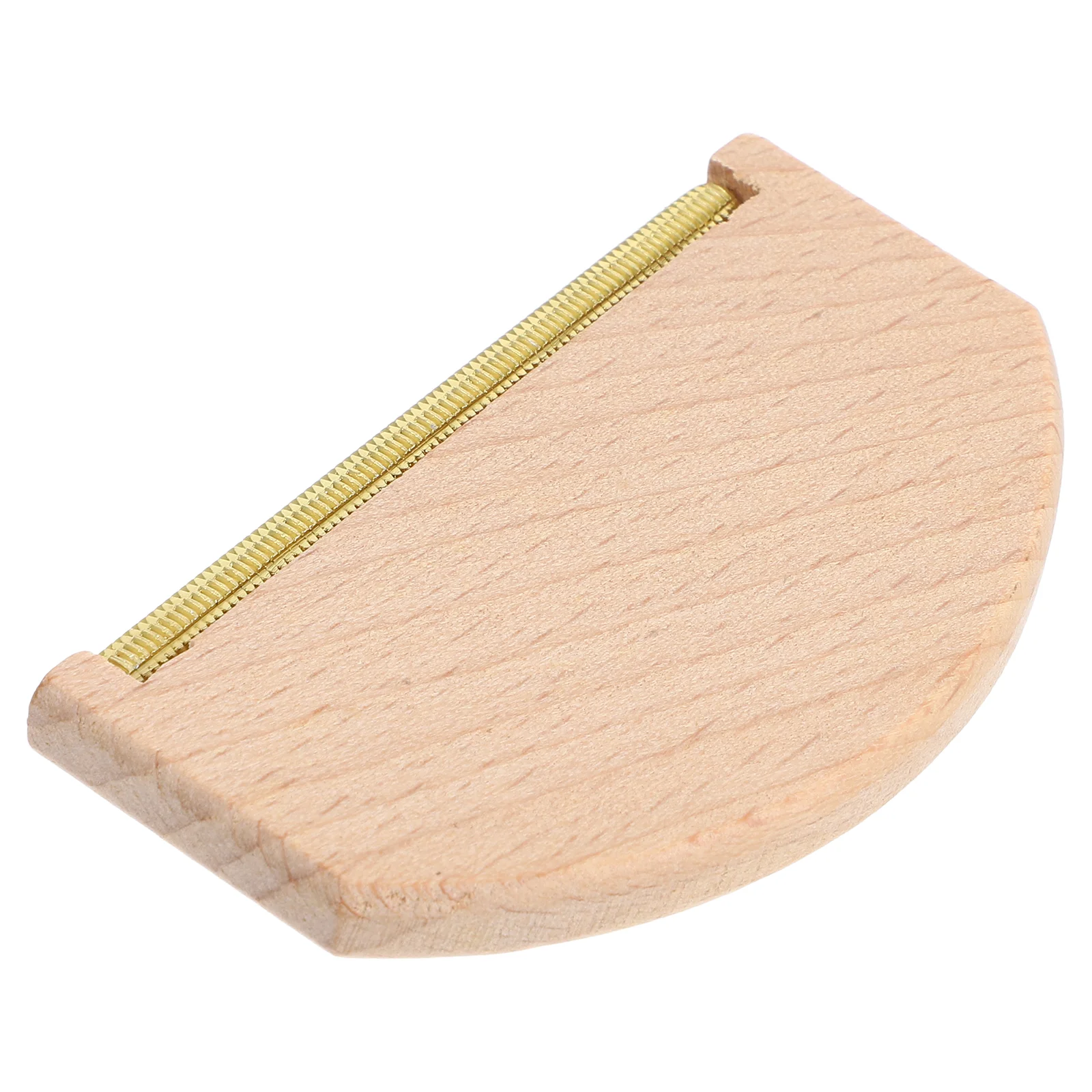Golden Copper Wood Handle Wool Defuzzer Sweater Pilling Remover Fabric Lint Brush Knitwear Comb Cashmere Cleaner Manual Sweater