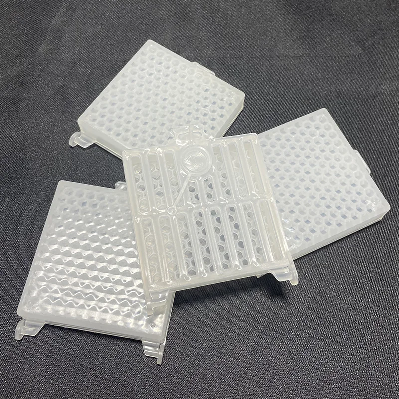 Beekeeping Transport Queen Cages, New Design Bee Post Cage, Transparent Box with Comb Fundation Sheet, Queen Rearing Tool Supplies, beekeeping tools