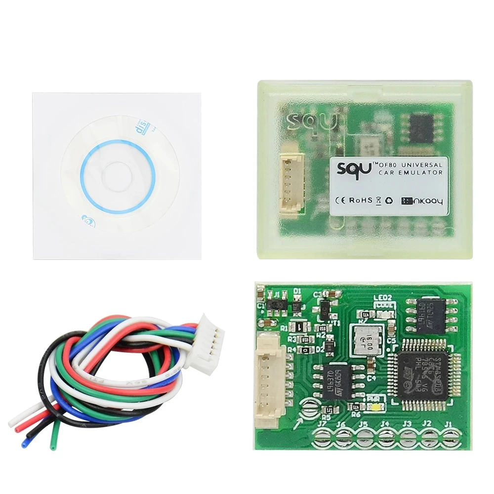 Car Occupancy Sensor Tool SQU OF68 OF80 Universal Car Emulator Squ of 80 of 68 Signal Reset Immo Programs Place ESL Diagnostic Seat Occupancy Sensor Tool
