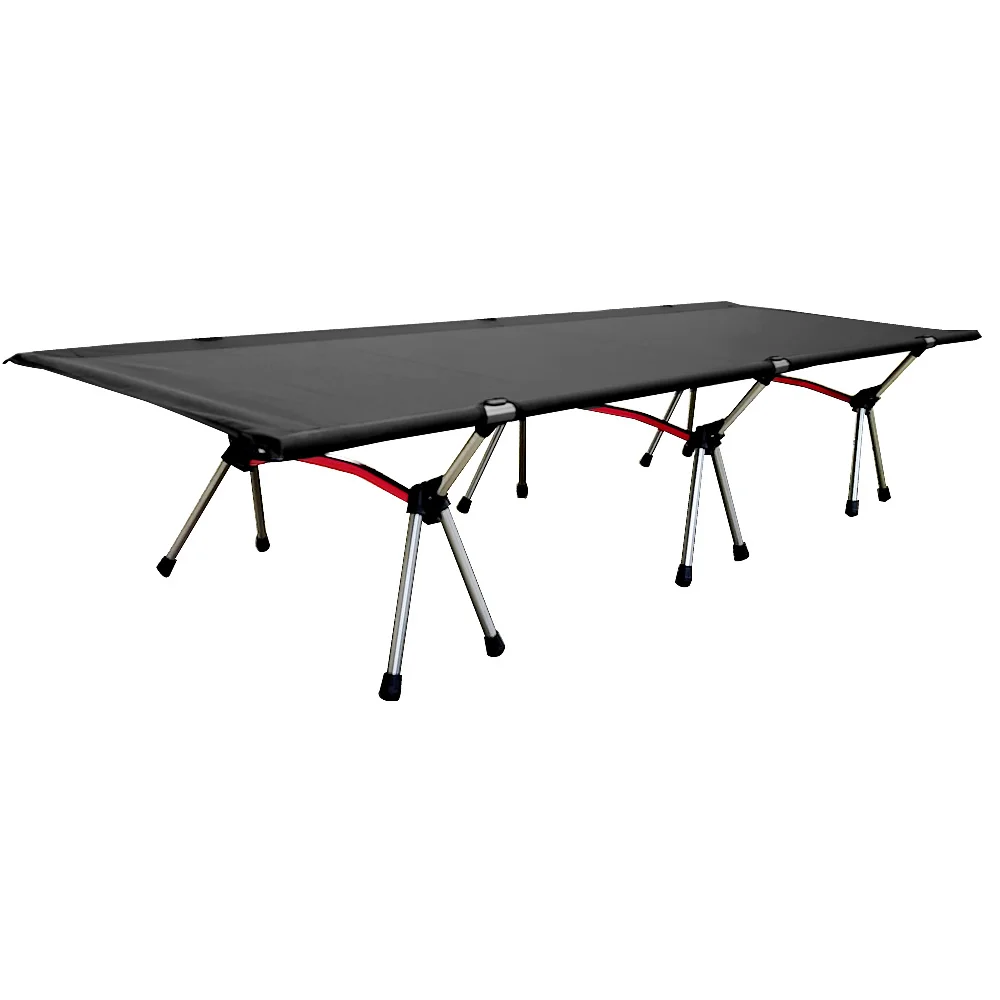 Portable Large Camping Threelegged Adjustable Height Folding Bed