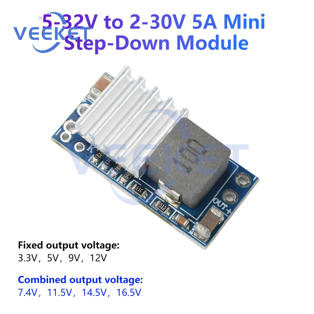 Module Boost 3.3V/5V/9V/12V 6A Régulateur de Tension pour Drone