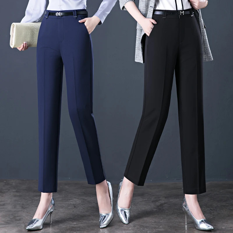 Business Casual Women Black Pants  Business Casual Clothes Women - Black  Office Suit - Aliexpress