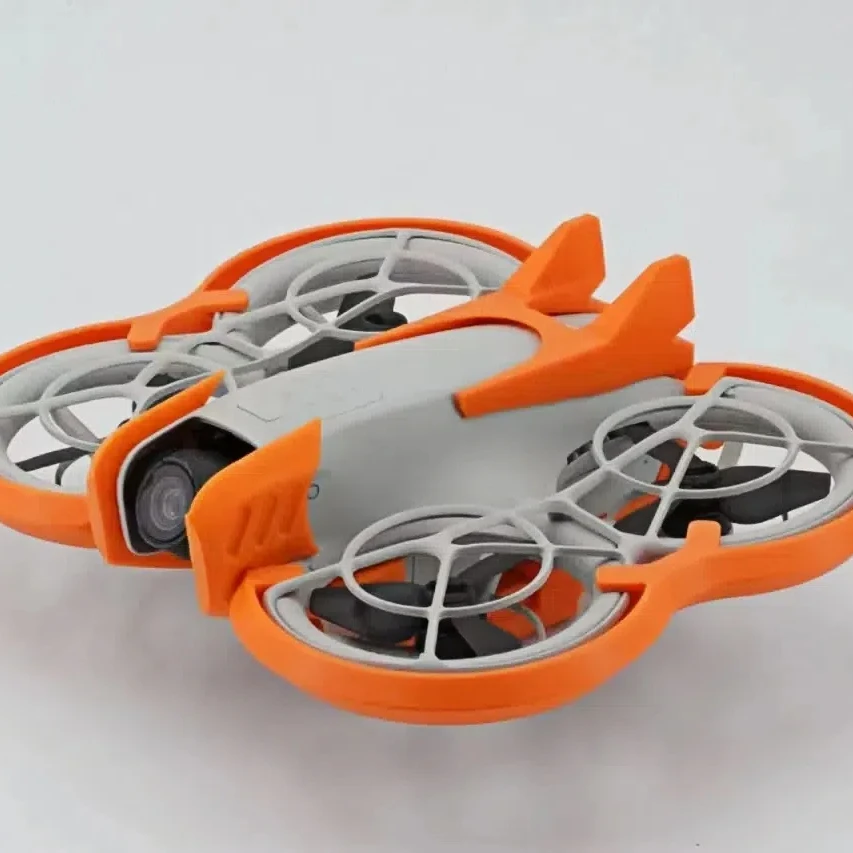 Kit Lumière Drone FPV Léger 2 Pièces - Version Autonomie avec son câble de charge USB-C