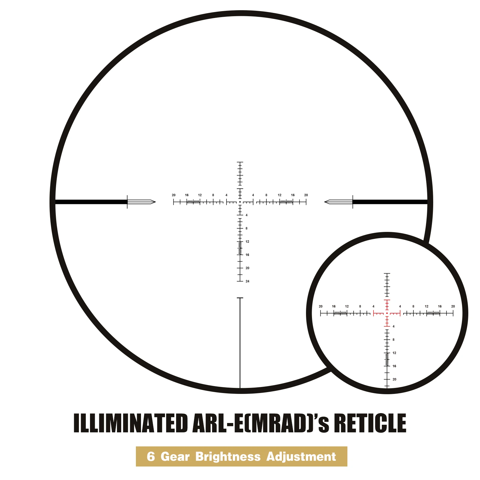 HD 3-12x44 FFP Compact Rifle Scope Sight Tactical Hunting Turrets Lock Reset Side Parallax Quickly Shooting Sight SPINA OPTICS spotting scope