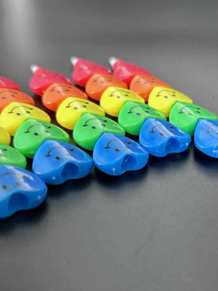 20pcs Creative Kids Cute Building Block Pencil Painting Cartoon Cute Pencils No Sharpening Pencil School Supplies 4