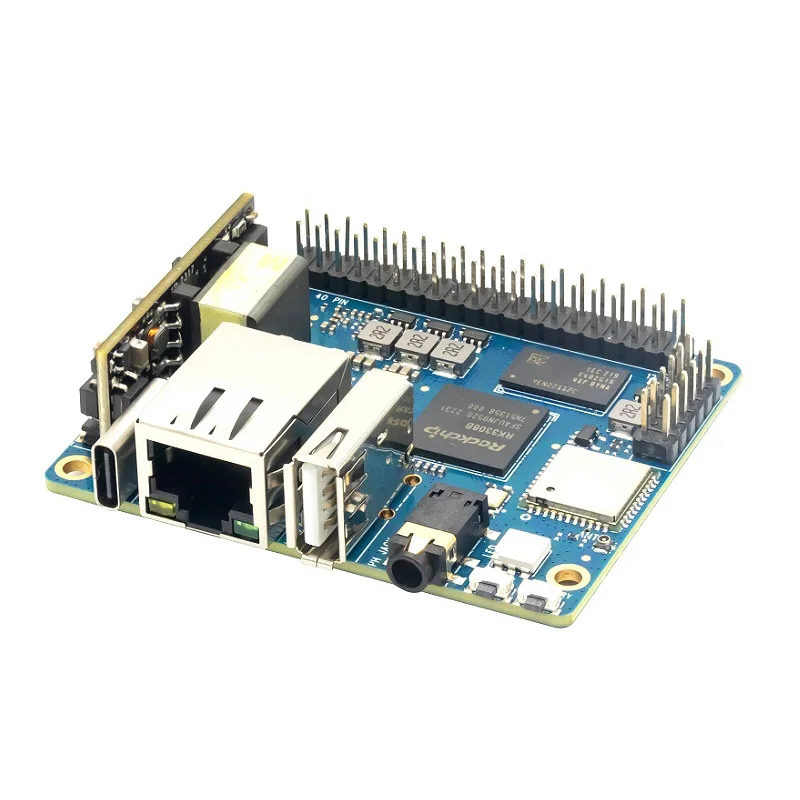 

Панель Banana Pi BPI-P2 Pro IoT с дизайном Rockchip RK3308, с 512M RAM и 8G eMMC, поддержка PoE