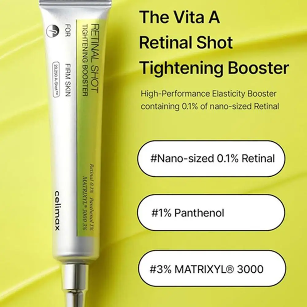 Celimax Siero Contorno Occhi al Retinolo Idratante Illuminante per Tutti i Tipi di Pelle Set Cura Viso Delicata e Nutriente Anti-Età - immagine 6