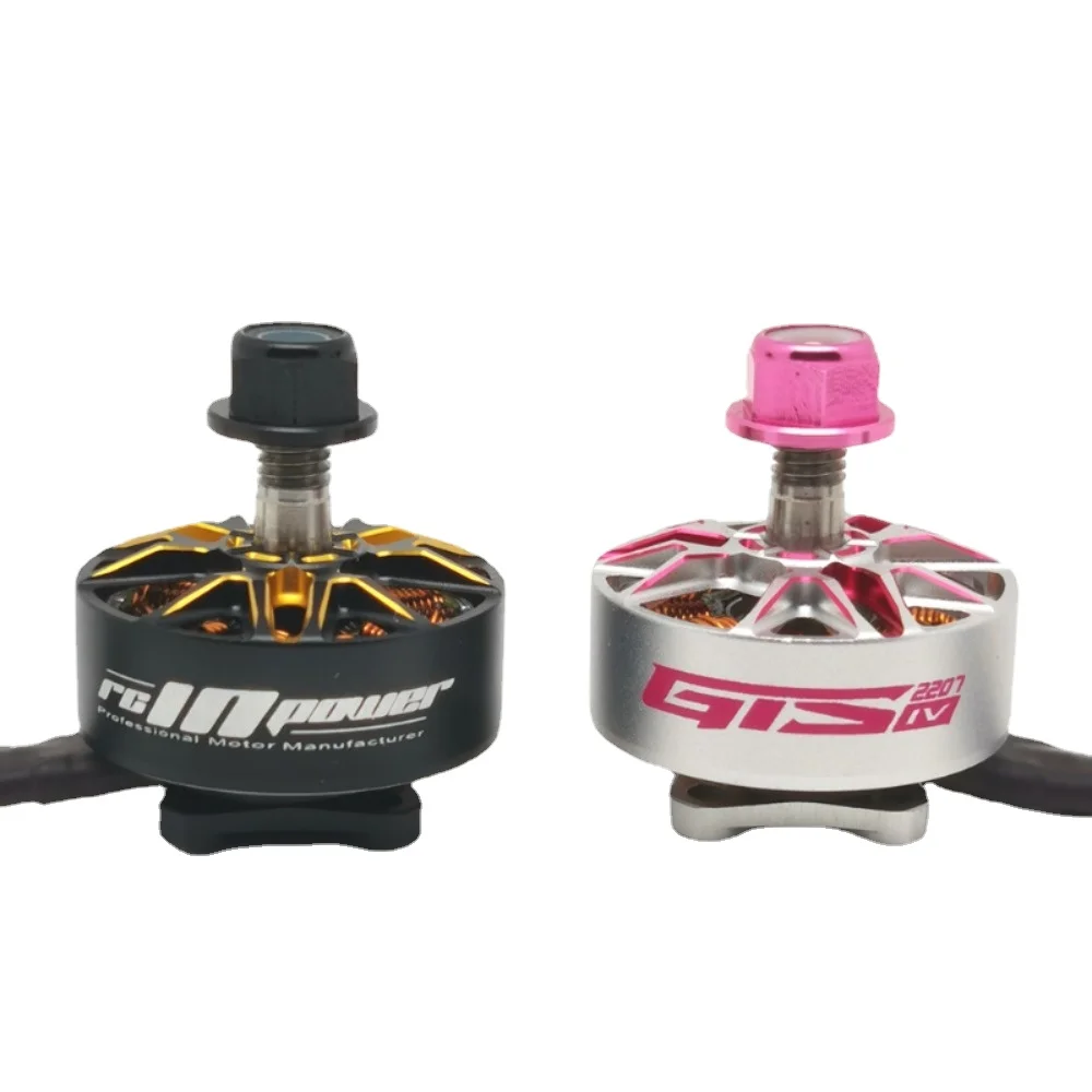 Rcinpower GTS V4 2207 1960KV 5-6S FPV Brushless Motor Compatible with 5inch Propeller for RC FPV Racing Freestyle Drone