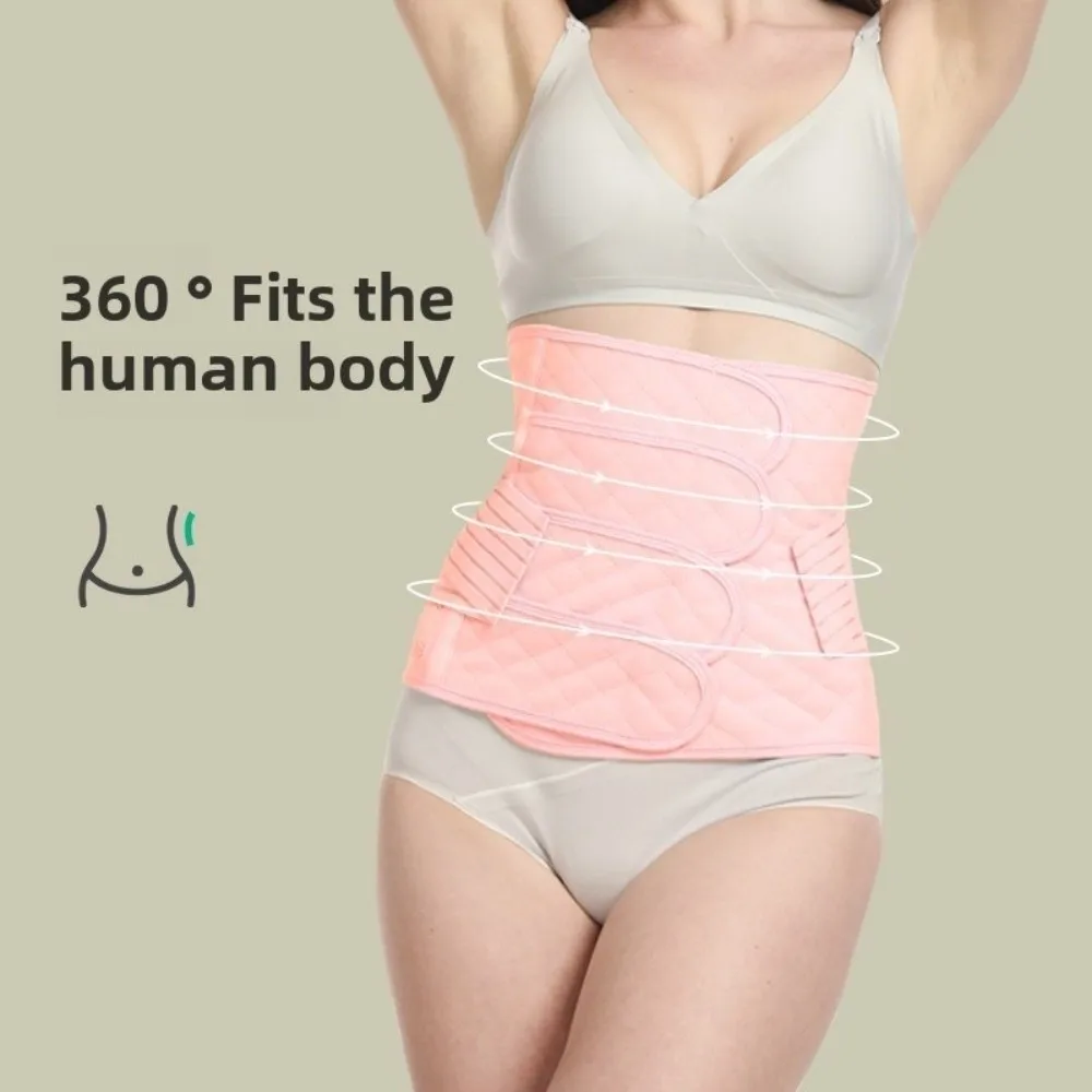 Fashion Seamless Postpartum Body Shaper Belly Contracting Solid Color Women Girdle Belt Elastic Thin Waist Trainer All Seasons
