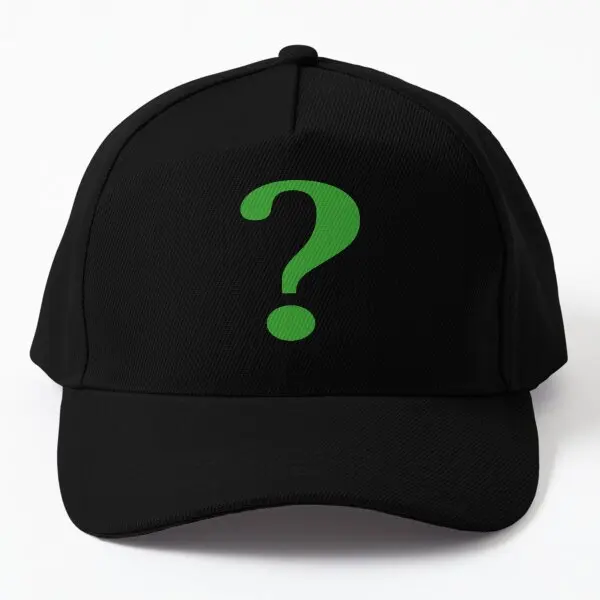 

The Riddle Question Mark Symbol Retro Baseball Cap Hat Solid Color Casquette Spring Snapback Bonnet Casual Outdoor Women