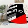 Sport A-Audi-s Logo Car Blanket Soft Plush Nap Sofa rug for Living Room Warm Office Bedroom Birthday Home Travel Kid Gifts 1