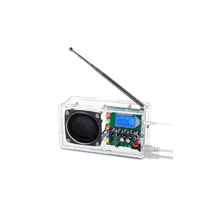 FM Radio DIY Assembly Digital Band Power Amplifier Live Frequency Instruction Campus Broadcast Receiver Kit