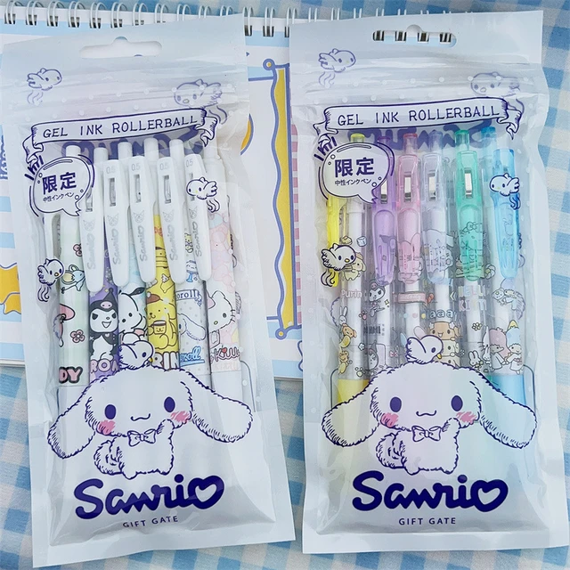 6pcs/set Sanrio Anime Series  Free Shipping Kawaii Pencil - Animation  Derivatives/peripheral Products - Aliexpress