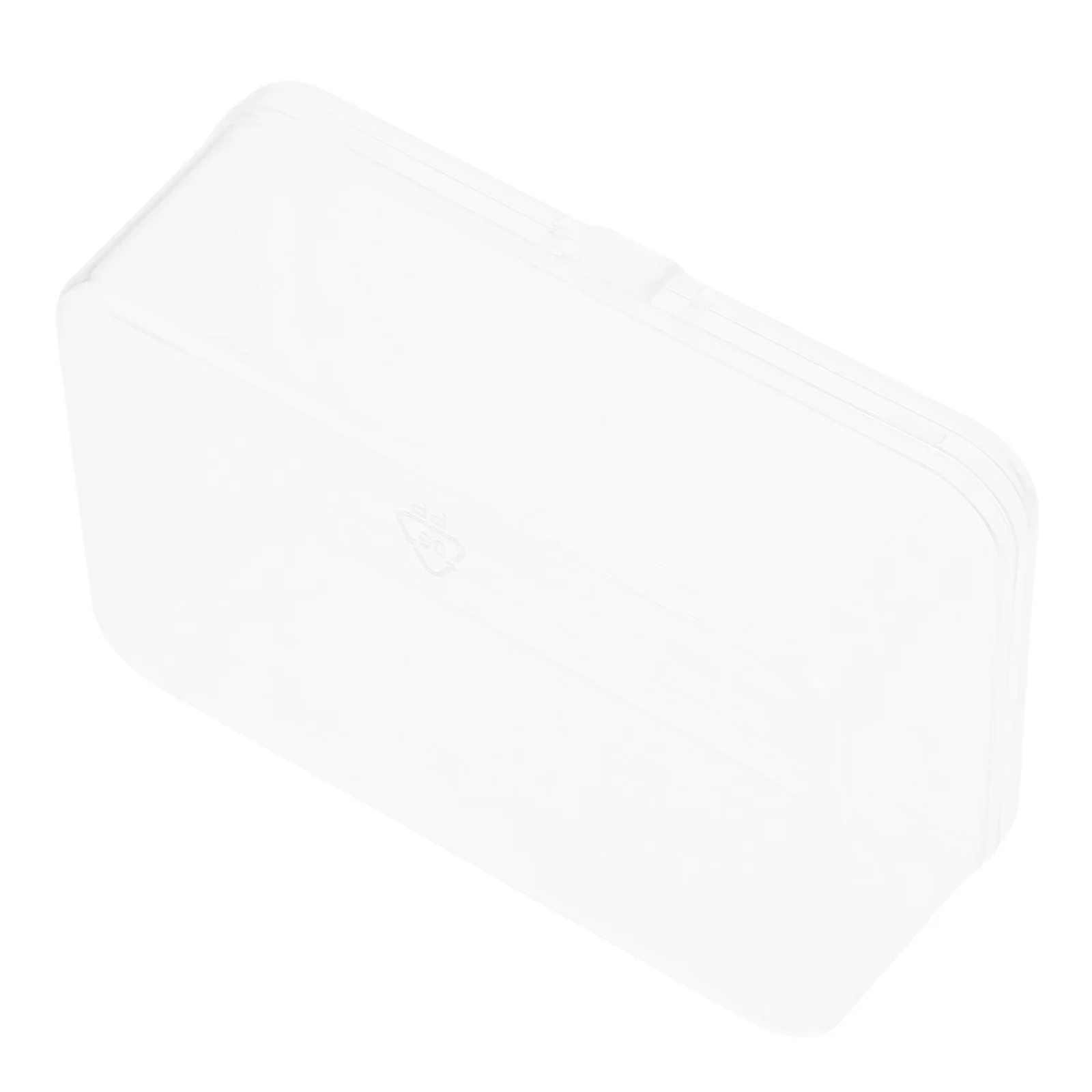 Transparent Storage Box Rectangular Plastic Boxes Clear Containers Parts Holder Small Storage Container Hinged Lids Plastic Bin