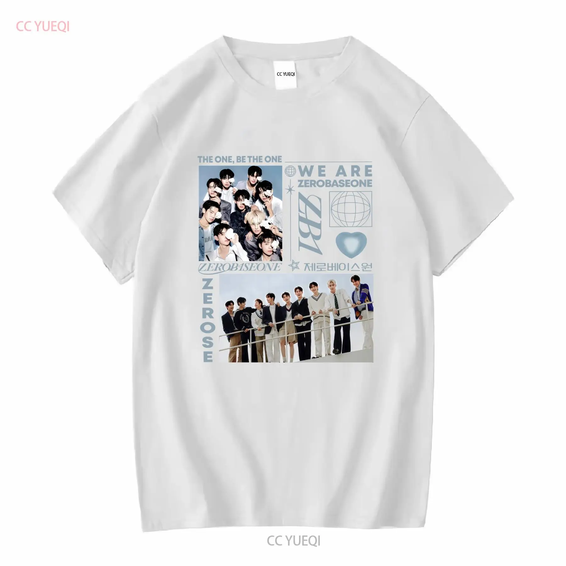 Zerobaseone Kpop T Shirt v1 ZB1 Jiwoong Zhang Hao Hanbin Seok