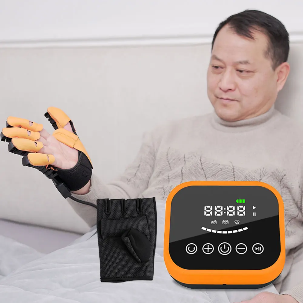 

Rehabilitation Robot Gloves Hemiplegia Hand Stroke Therapy Recovery Equipment Finger Exerciser Multifunction Trainer Equipment