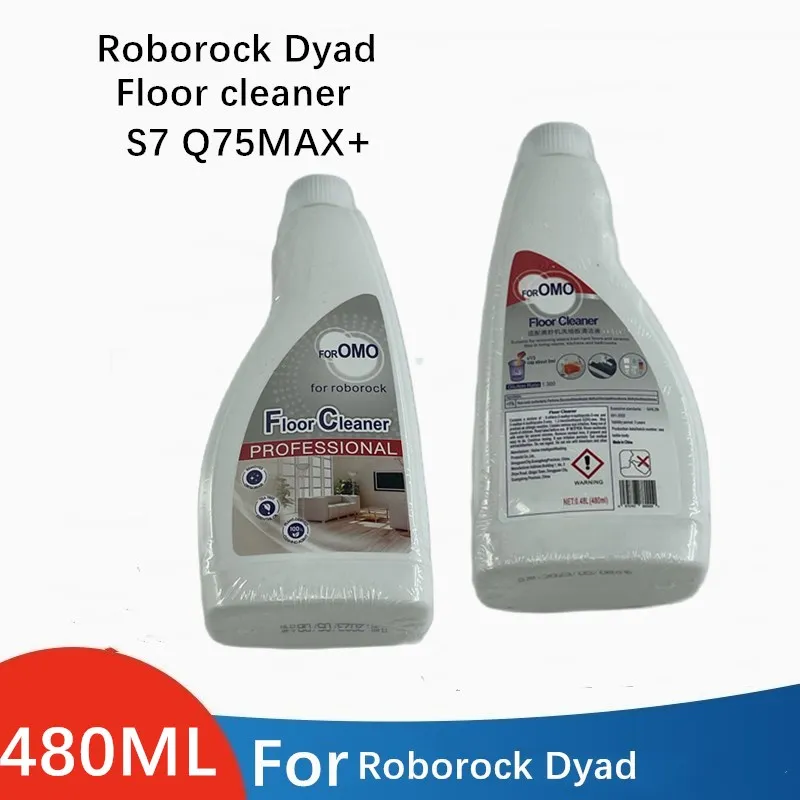 480Ml Per Roborock Omo Soluzione Per La Pulizia Dei Pavimenti Accessori Tuta Liquida Dyad Pro Dyad,99.9% Antibatterico, Non Tossico
