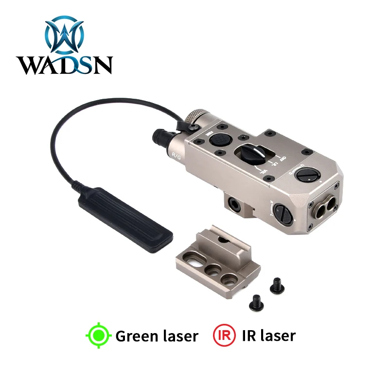 WADSN メタル CQBL-1 レッドグリーンブルー ポインターレーザー