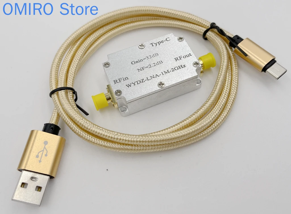 

RF signal amplifier low noise amplifier 1m-2ghz noise 2.2db 32dB LNA manufacturer