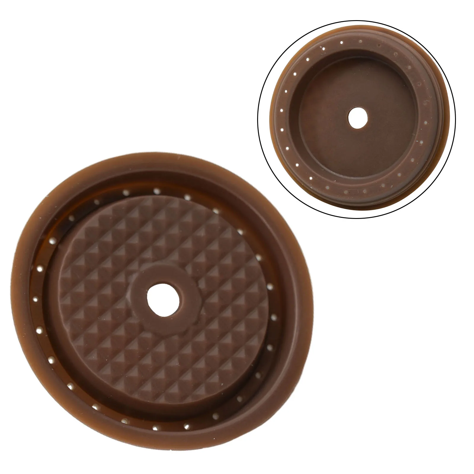 Coperchi Per Tappi Capsule Pods Modello Guarnizioni Di Ricambio Coperchi Forniture In Silicone Marrone Per Nespresso Vertuoline Alta Qualità