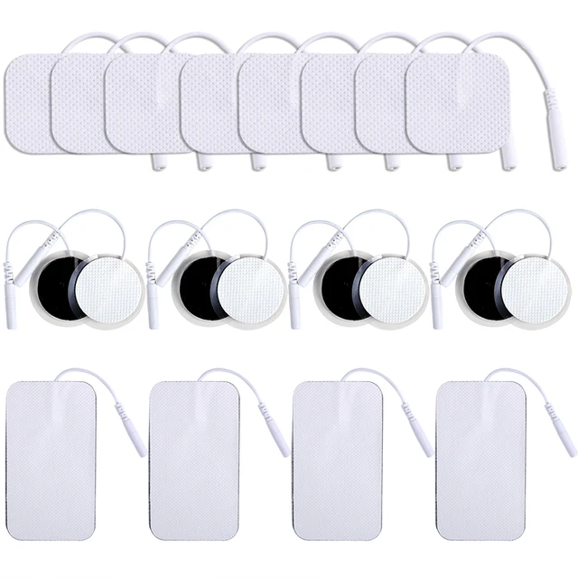 Electrode Patches Massage For Tens Acupuncture Machine Slimming  Muscle Stimulator Pad Conductive Gel Therapeutic Massager Pads