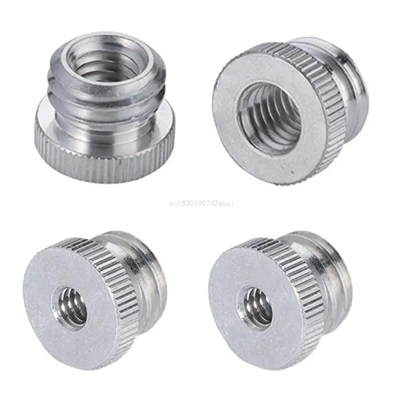 Thread Adapter 5/8" to 1/4" Adapter 1/4 Thread Level Rangefinder 5/8" Tripod Stand Mic Microphone Stand