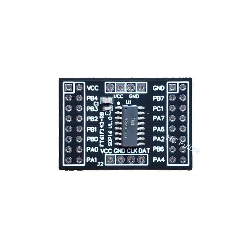 FMD FT61F143-RB, макетная плата микроконтроллера для проверки микросхем микроконтроллера