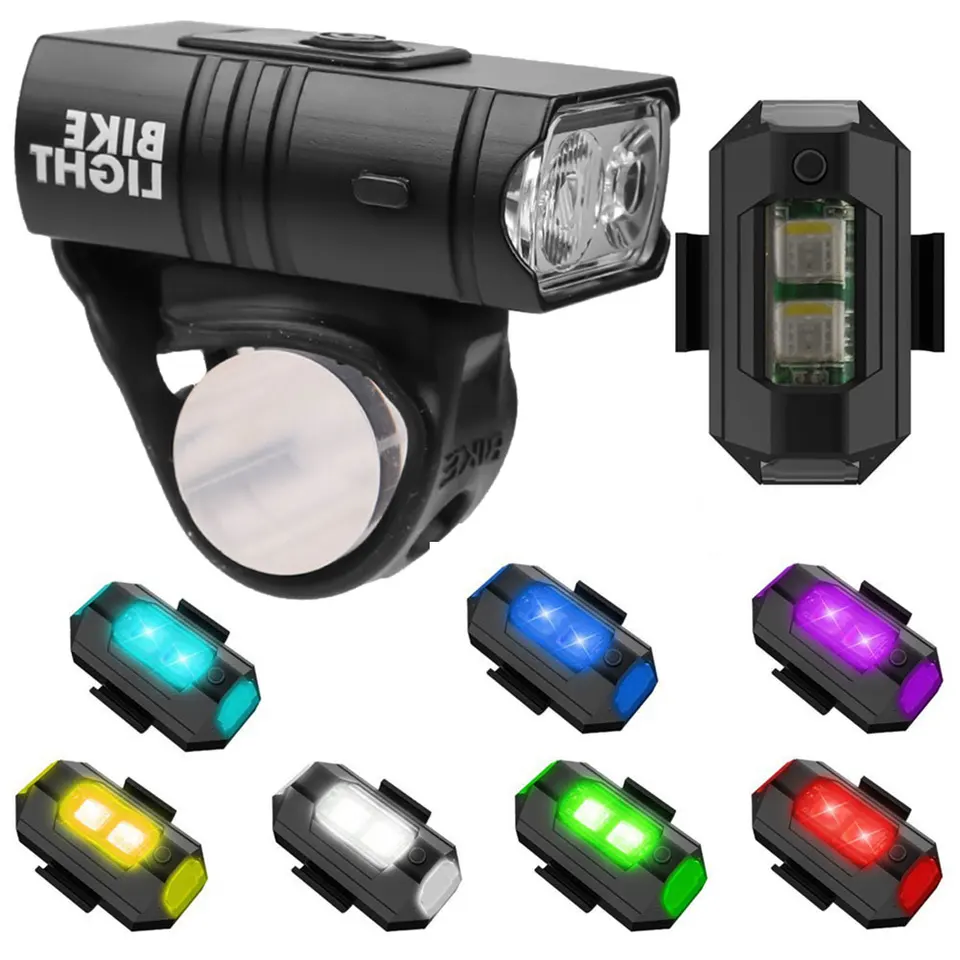 Lumière de vélo LED aste par USB, lampe de sauna a... – Grandado