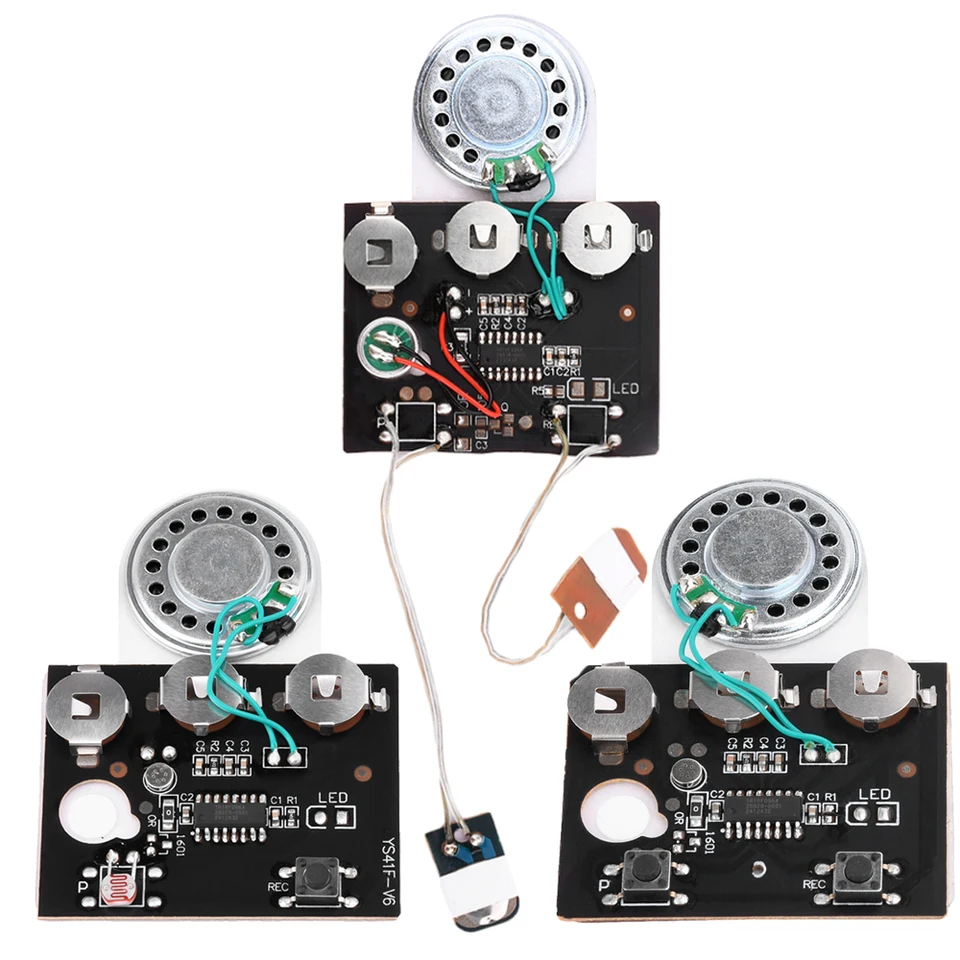 DIY Audio Circuit Board - Recordable Sound Chip With Speaker For ...