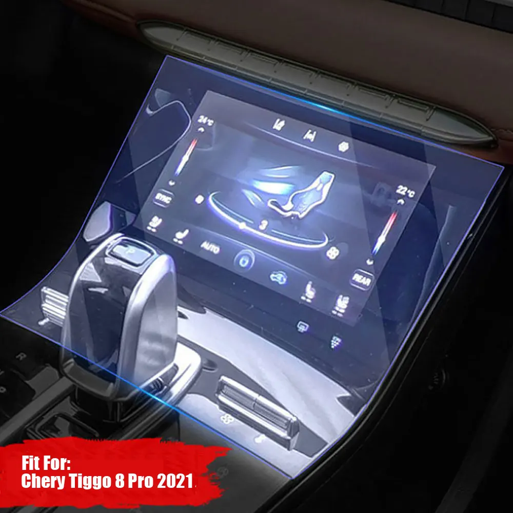 

Car Console Gearbox Panel Film Salon Frame Cover Sticker Strips Garnish Decoration Transparent TPU For Chery Tiggo 8 Pro 2021