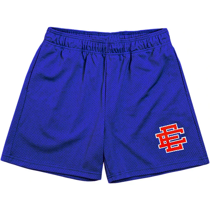 Eric Emanuel EE Basic Short NEW YORK CITY SKYLINE 2024 men's fitness shorts beach pants sports mesh breathable Men's shorts 6