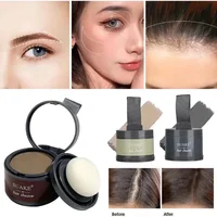 Poudre de ligne de cheveux 4 couleurs, couverture instantanée de racine noire et brune, réparation de peinture, remplissage de l'ombre de cheveux 2