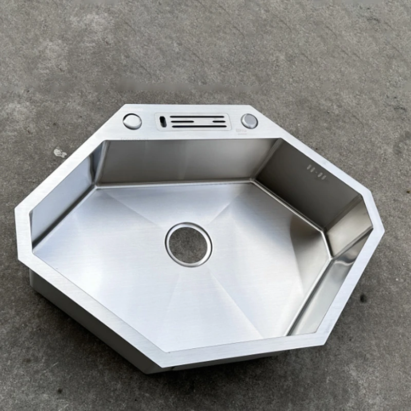 Modernes Kauchen Zubehkek Home Corner Kauchen Splen Kreative Muslimate Verdickt Edelstahl Kunst Unter Der Theke Waschbecken