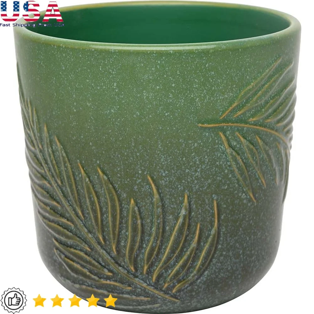 8 Inch Ceramic Planter 1