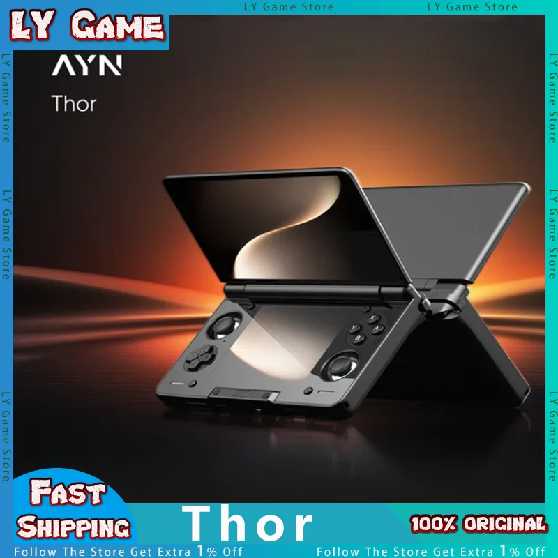 Pre-sale AYN Thor 6'' OLED Dual Screen Gaming Handheld Qualcomm