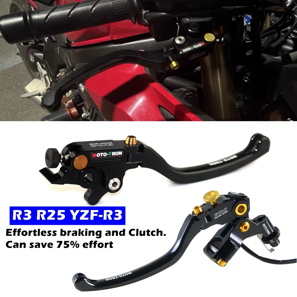 

Флуоресцентный рычаг сцепления тормоза для YAMAHA R3 R25 MOTO-TRON 2015-2023